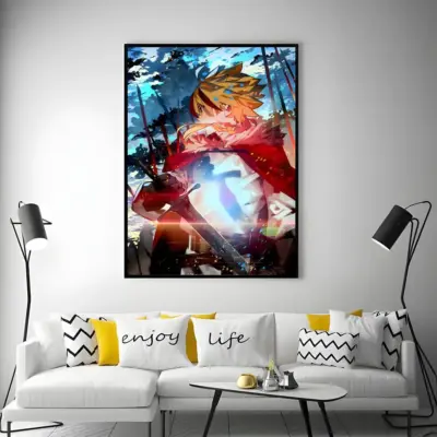 New Collection Fate strange Fake Saber Wall Art