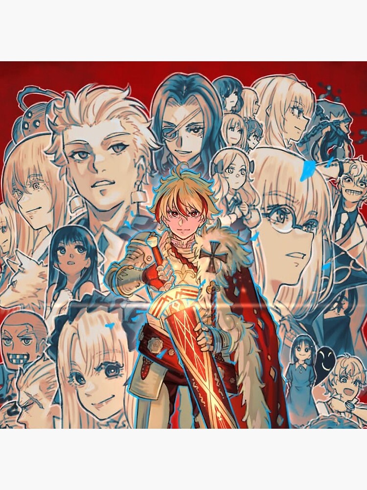Hot Anime Fate Strange Fake Characters Tapestry - Image 2