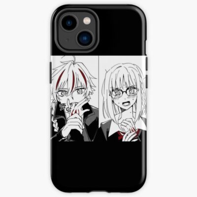Fate Strange Fake Saber And Ayaka Sajyou Vintage Iphone Case
