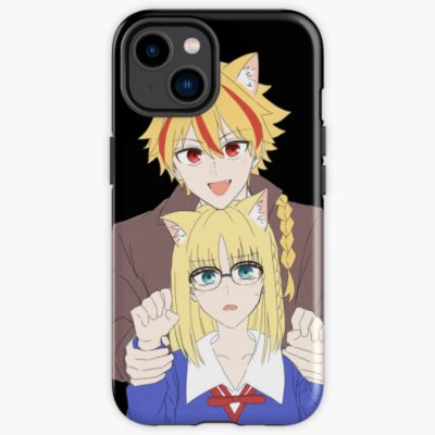 Fate Strange Fake Ayaka Sajyou And Saber So Cute Iphone Case