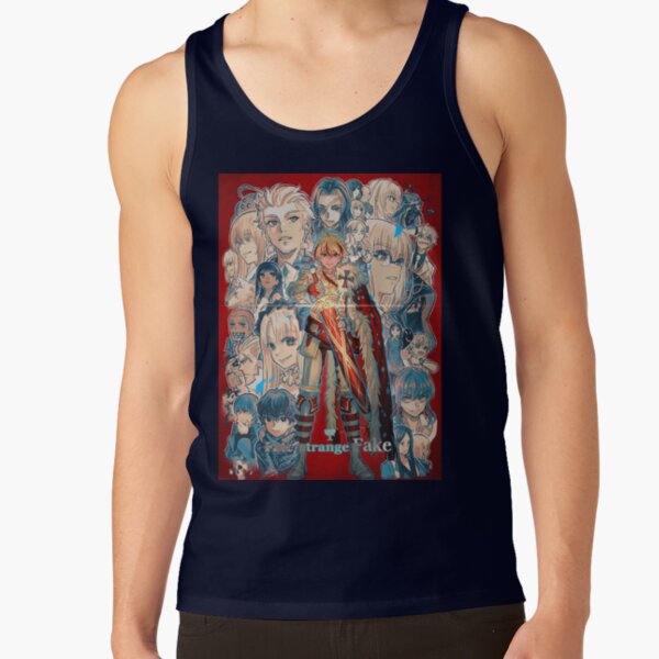Fate Strange Fake Vintage Design Tank Top - Image 5