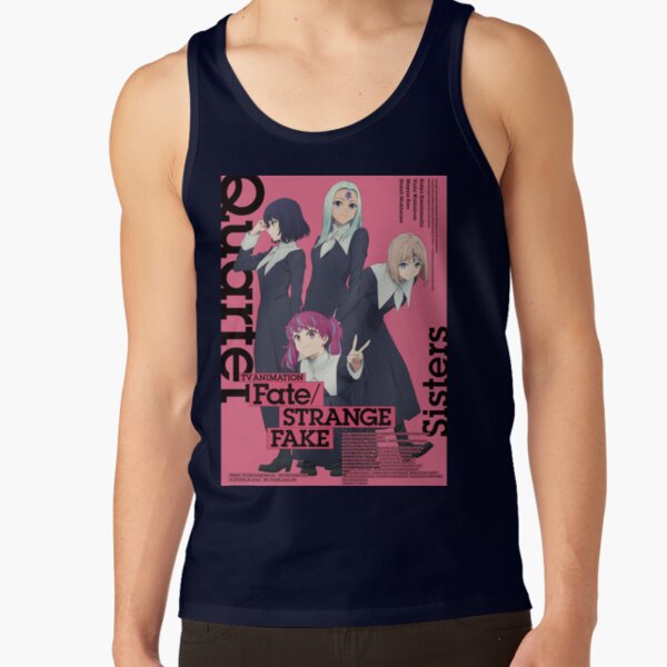 Hot Anime Fate Strange Fake Quartet Tank Top - Image 5