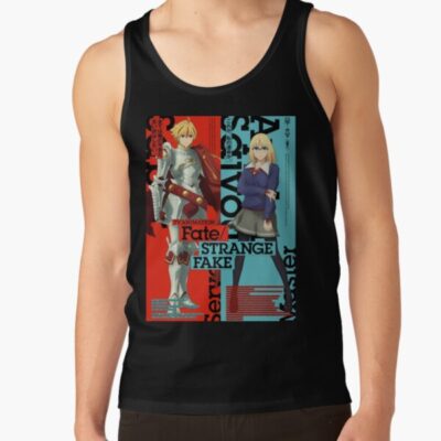 Best Design Fate Strange Fake Saber And Ayaka Sajyou Tank Top