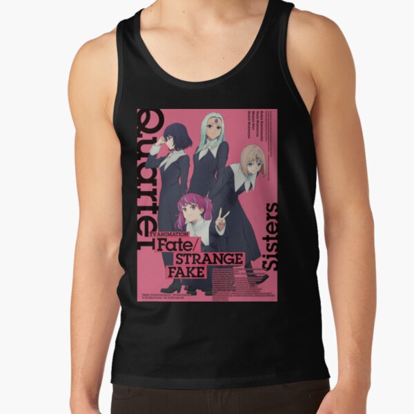 Hot Anime Fate Strange Fake Quartet Tank Top - Image 2