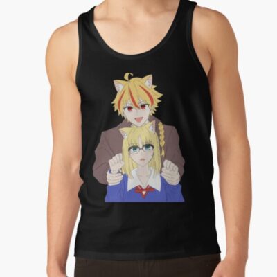 Fate Strange Fake Saber And Ayaka Sajyou Tank Top