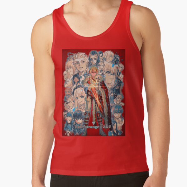 Fate Strange Fake Vintage Design Tank Top - Image 4