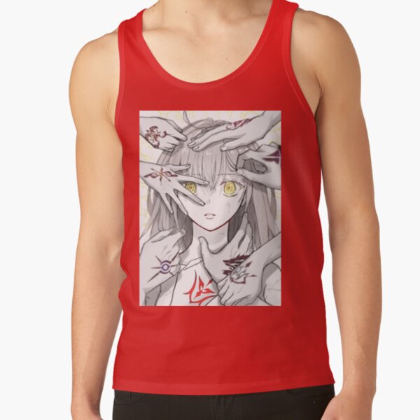 Fate Strange Fake Character Lancer Vintage Tank Top - Image 4