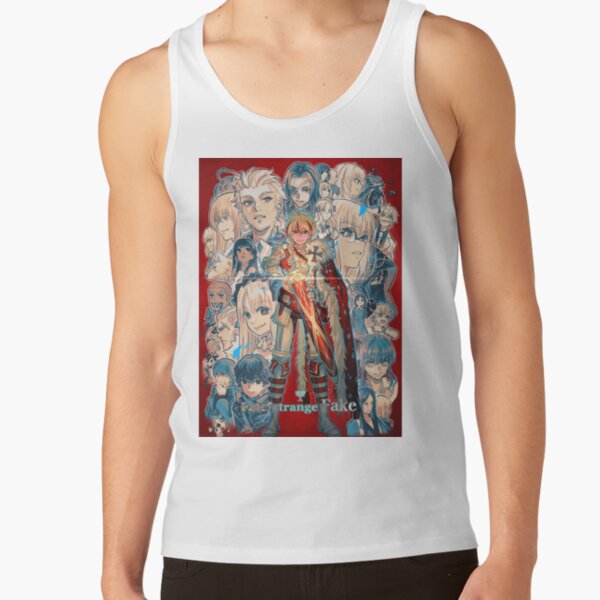 Fate Strange Fake Vintage Design Tank Top - Image 2
