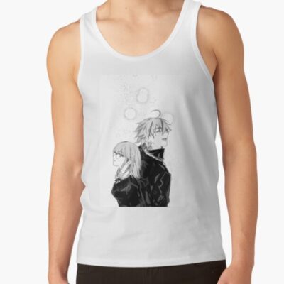 Fate Strange Fake Saber And Ayaka Sajyou Bassic Tank Top