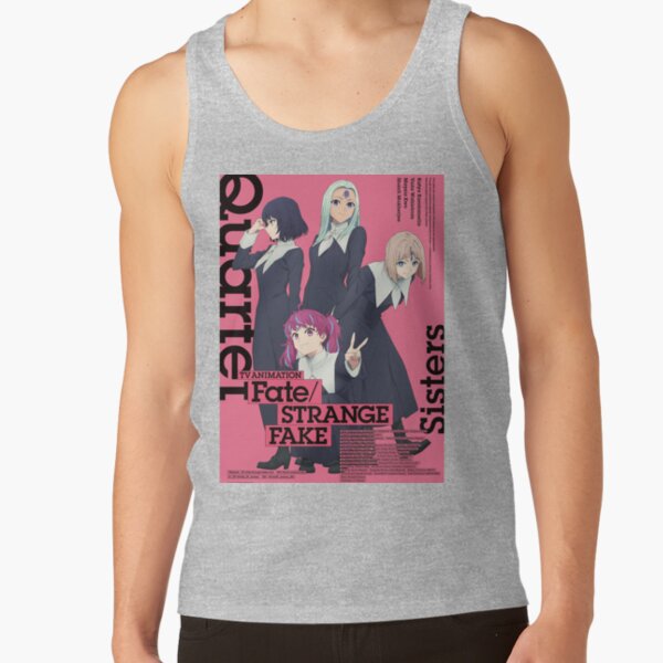 Hot Anime Fate Strange Fake Quartet Tank Top - Image 3