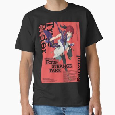 Fate Strange Fake True Rider Vintage T-shirt