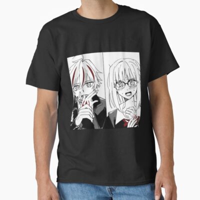 Fate Strange Fake Ayaka Sajyou And Saber Bassic T-shirt