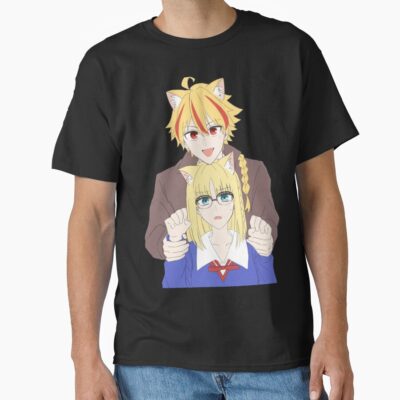 Fate Strange Fake Saber And Ayaka Sajyou T-shirt