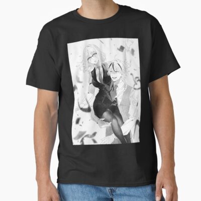 New Collection Fate Strange Fake Saber And Ayaka Sajyou T-shirt