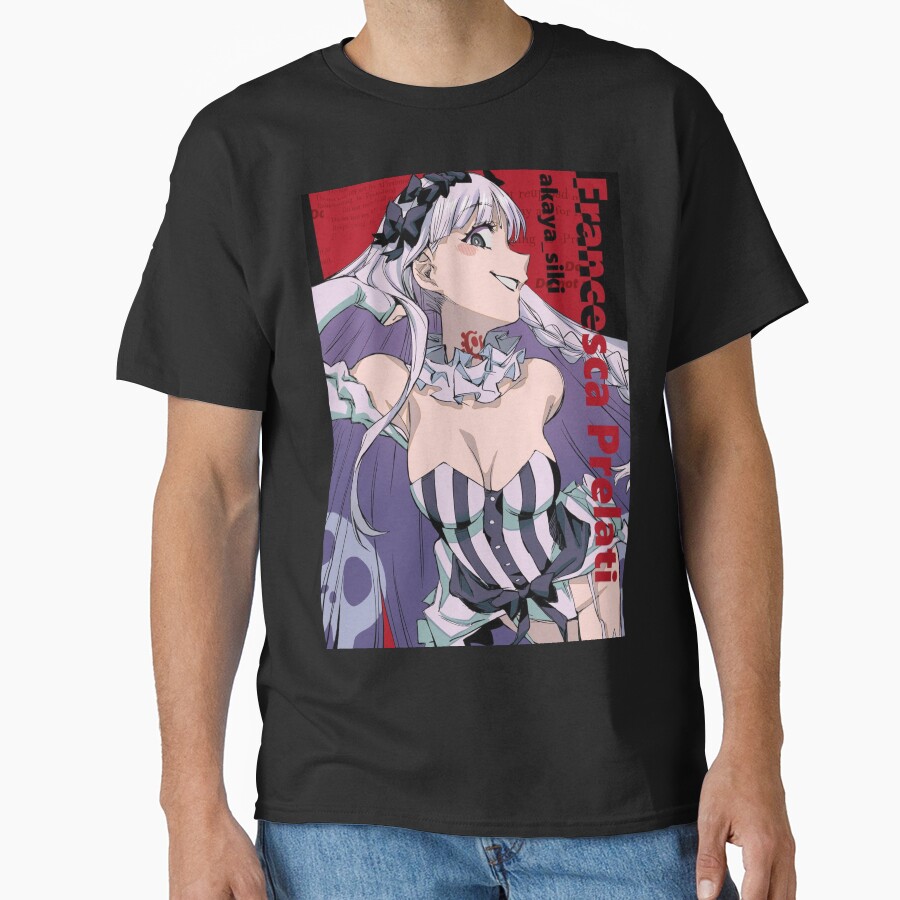 Fate Strange Fake Character Francesca Prelati T-shirt