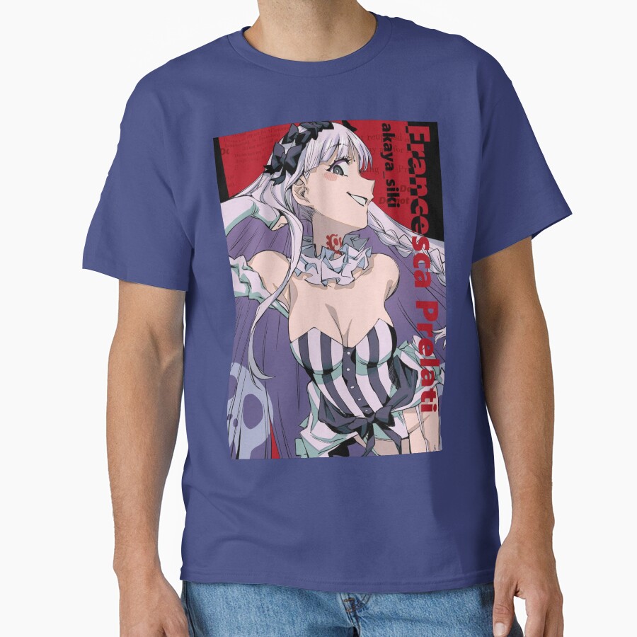 Fate Strange Fake Character Francesca Prelati T-shirt - Image 4