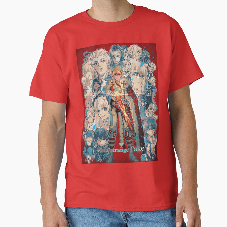Fate Strange Fake Vintage Design T-shirt - Image 5