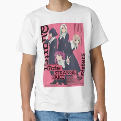 Hot Anime Fate Strange Fake Quartet T-shirt