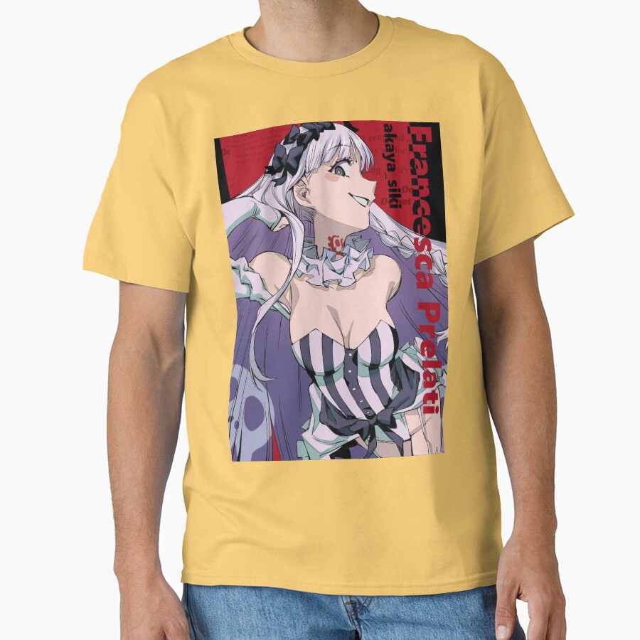Fate Strange Fake Character Francesca Prelati T-shirt - Image 6