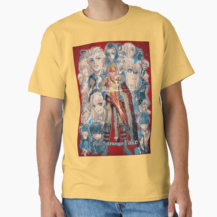 Fate Strange Fake Vintage Design T-shirt - Image 6