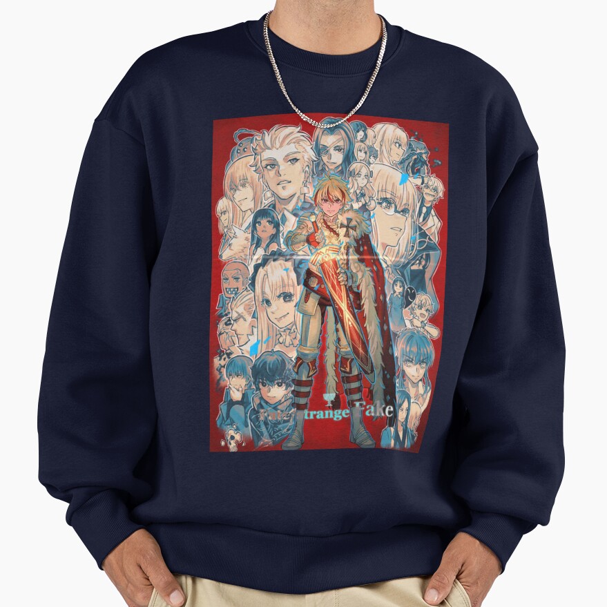 Fate Strange Fake Vintage Design Sweatshirt - Image 5