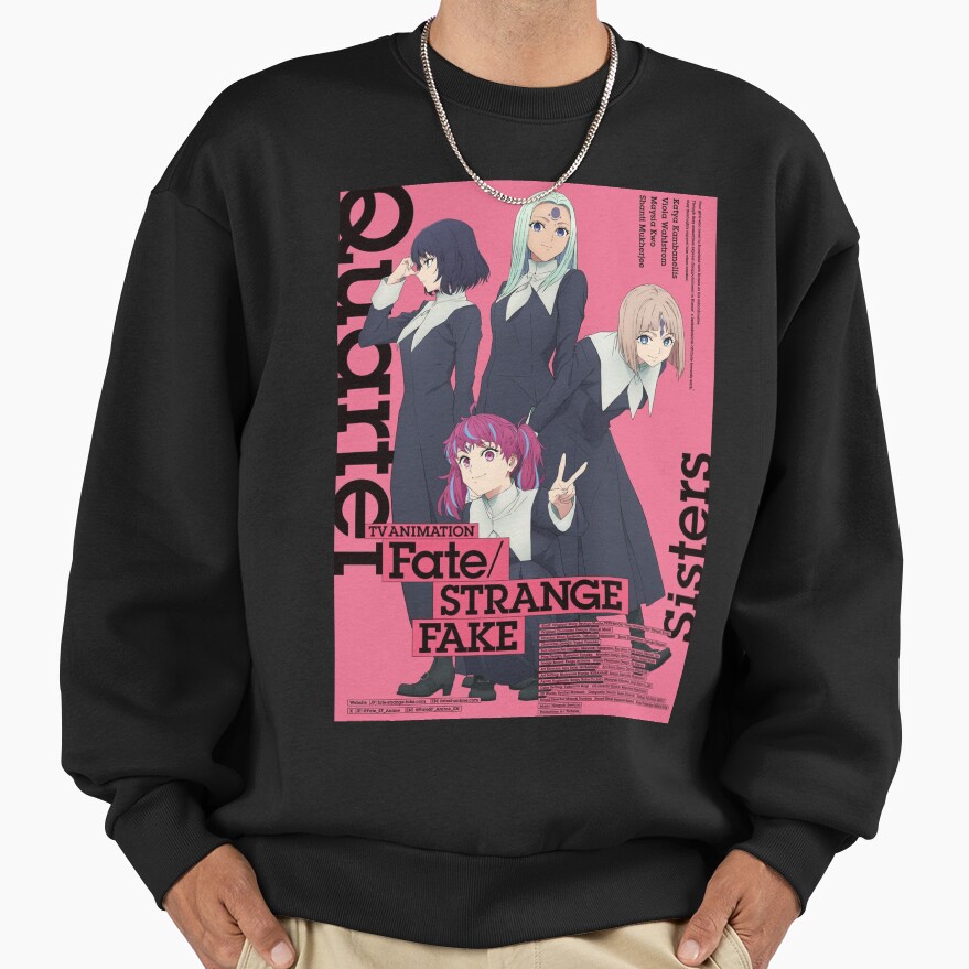 Hot Anime Fate Strange Fake Quartet Sweatshirt - Image 3