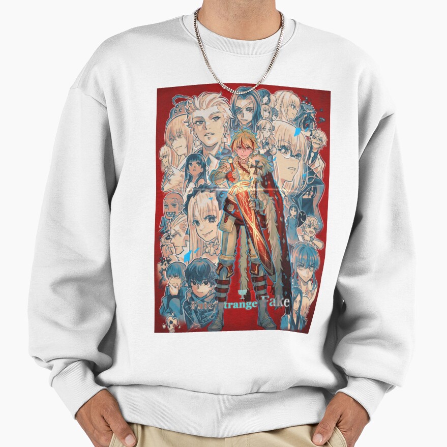 Fate Strange Fake Vintage Design Sweatshirt - Image 2