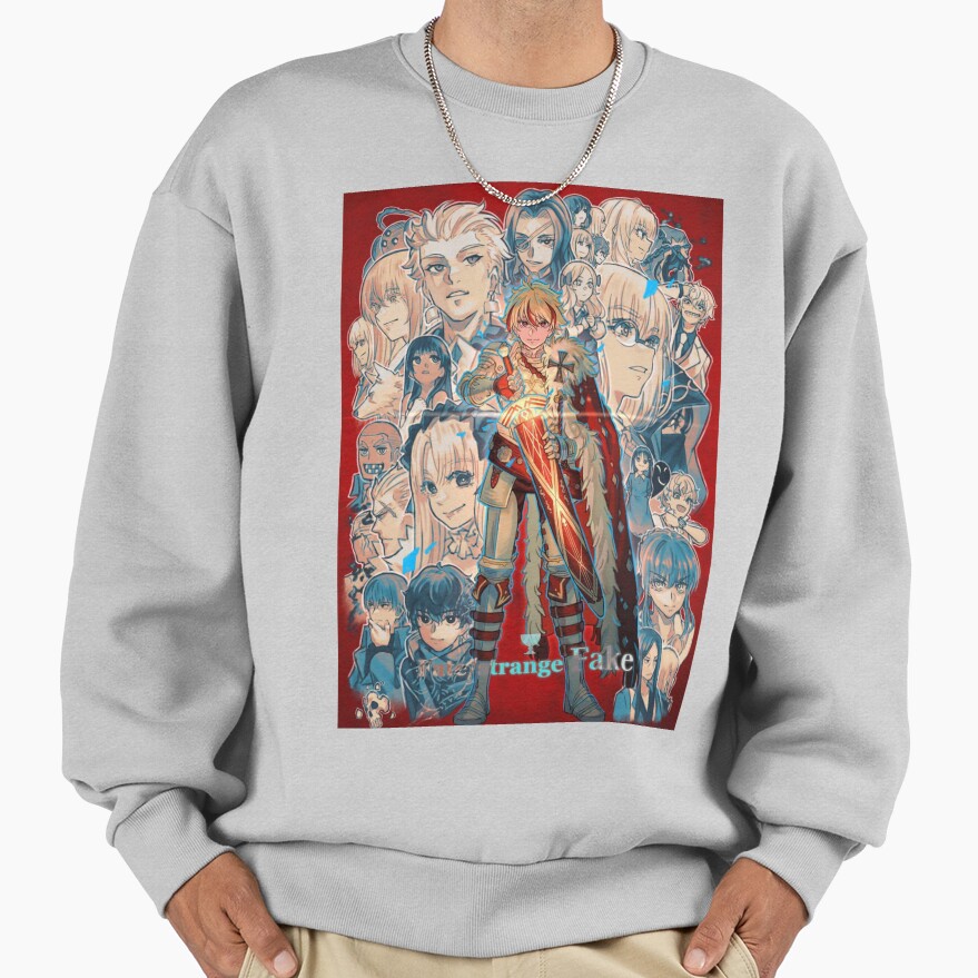 Fate Strange Fake Vintage Design Sweatshirt - Image 4