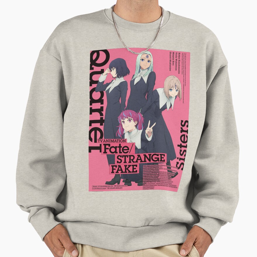 Hot Anime Fate Strange Fake Quartet Sweatshirt - Image 4