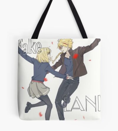 Fate Strange Fake Saber And Ayaka Sajyou Tote Bag