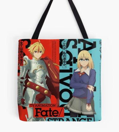 Best Selling Fate Strange Fake Ayaka Sajyou And Saber Tote Bag