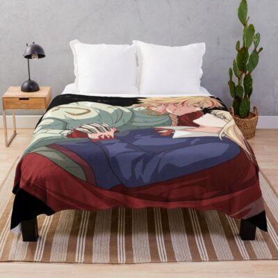 Fate Strange Fake So Happy Throw Blanket