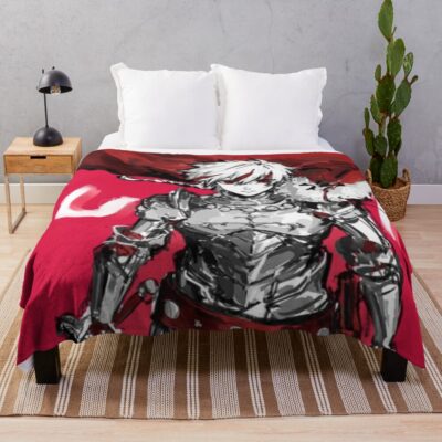 New Collection Fate Strange Fake Saber Colorfull Throw Blanket