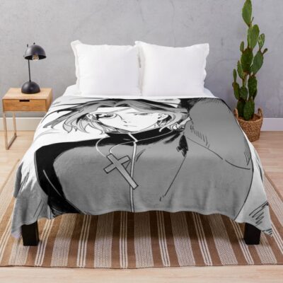 Fate Strange Fake Hansa Cervantes Throw Blanket