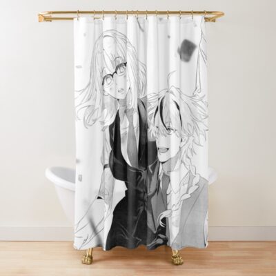 New Design Fate Strange Fake Ayaka Sajyou And Saber Shower Curtain