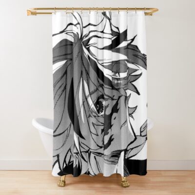 Fate Strange Fake Saber Vintage Design Shower Curtain