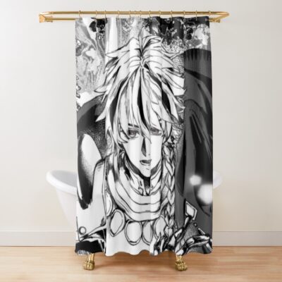 Fate Strange Fake Character Saber Shower Curtain