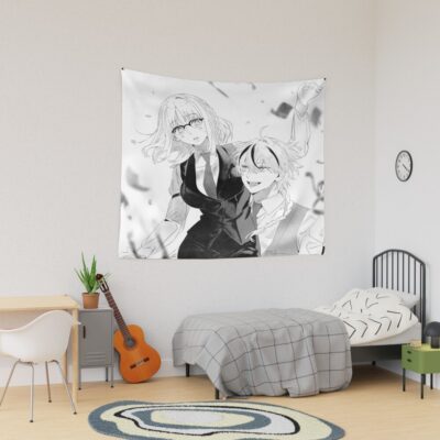 New Design Fate Strange Fake Ayaka Sajyou And Saber Tapestry