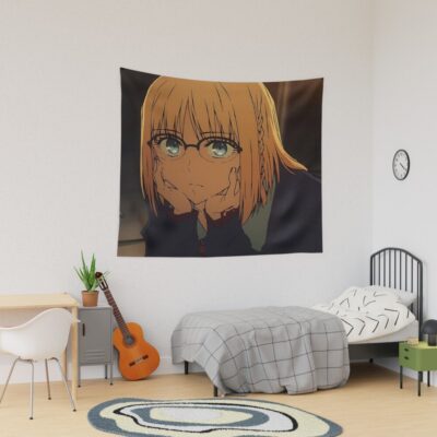 Fate Strange Fake Ayaka Sajyou Retro Design Tapestry