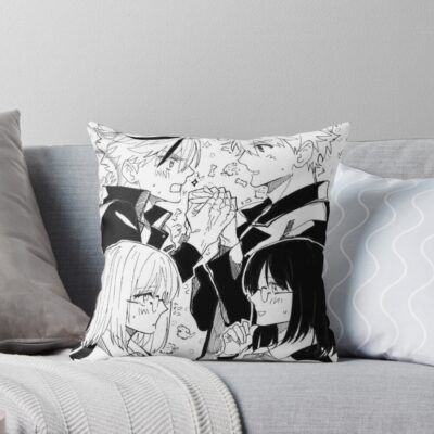 Fate Strange Fake Main Characters Throw Pillow